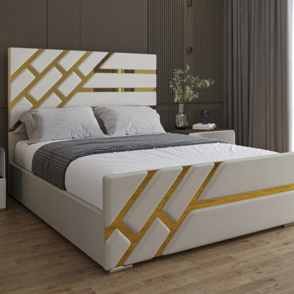 Diamond Sleigh Bed - Image 3