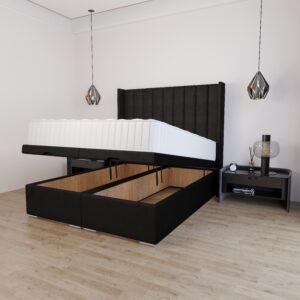 Ebony Ottoman Bed