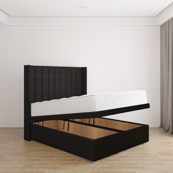 Ebony Ottoman Bed - Image 4
