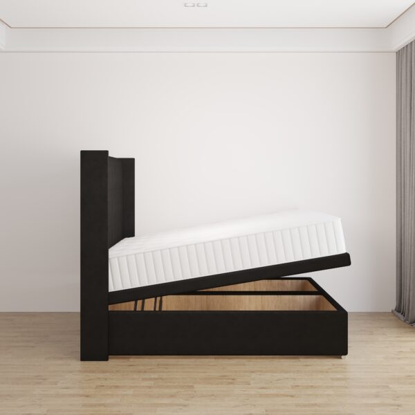 Ebony Ottoman Bed - Image 3