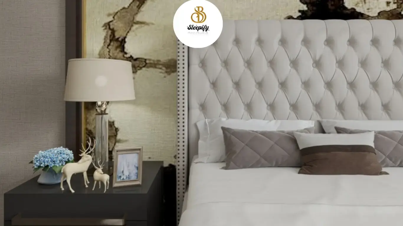 Modern upholstered bed by Sleepify combining elegant design and lasting comfort